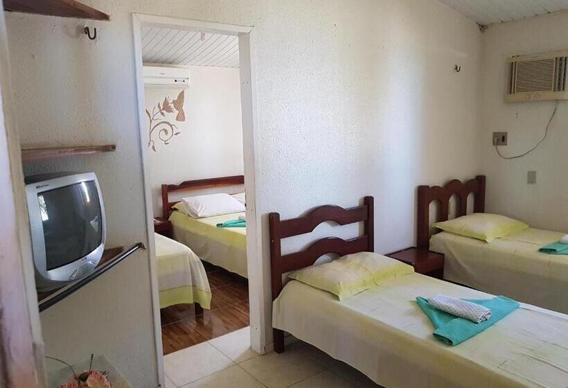 חדר משפחתי, Pousada E Restaurante Sombra Dos Coqueiros