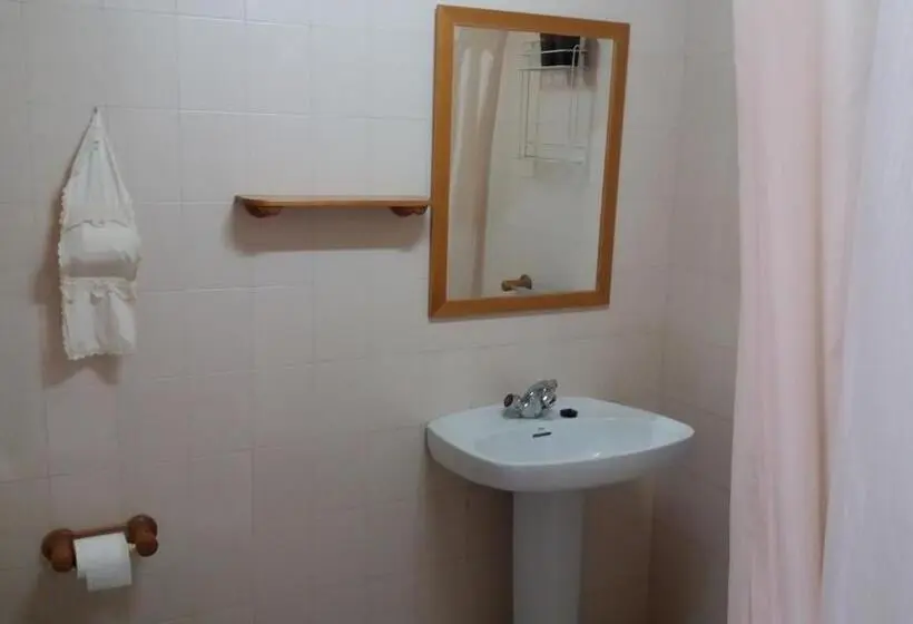 インサイドのシングルルーム, Hostal Manolo