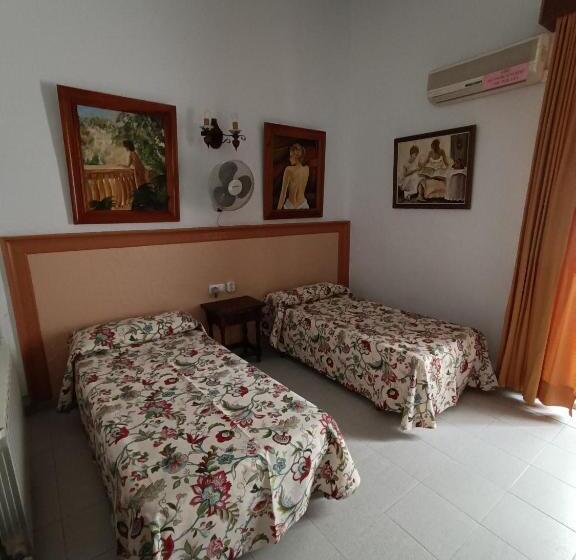 带城市景观的高级房间, Hostal Manolo