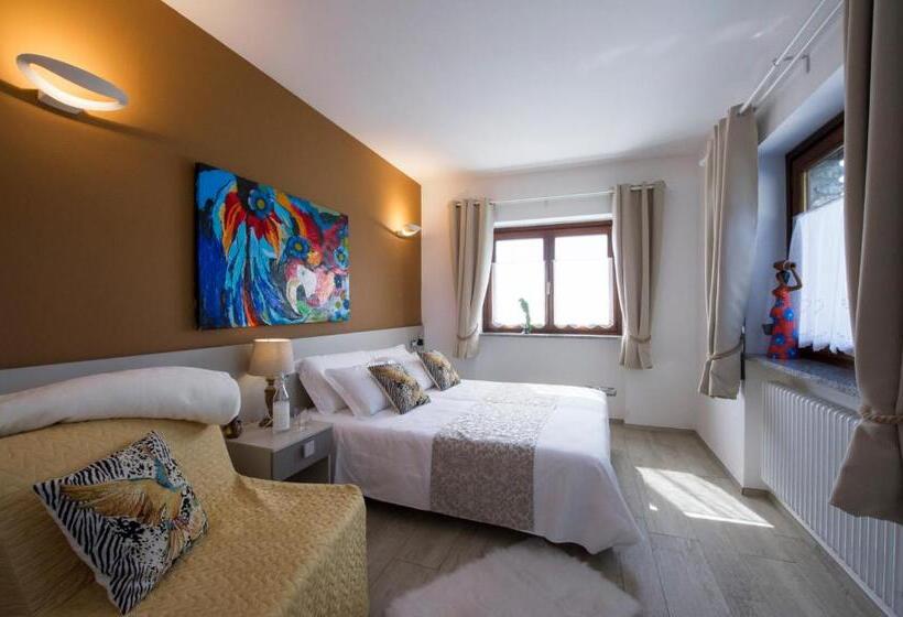 اتاق استاندارد با تخت بزرگ, B&b Pousada Rio Aosta Servizi Di Bed And Breakfast