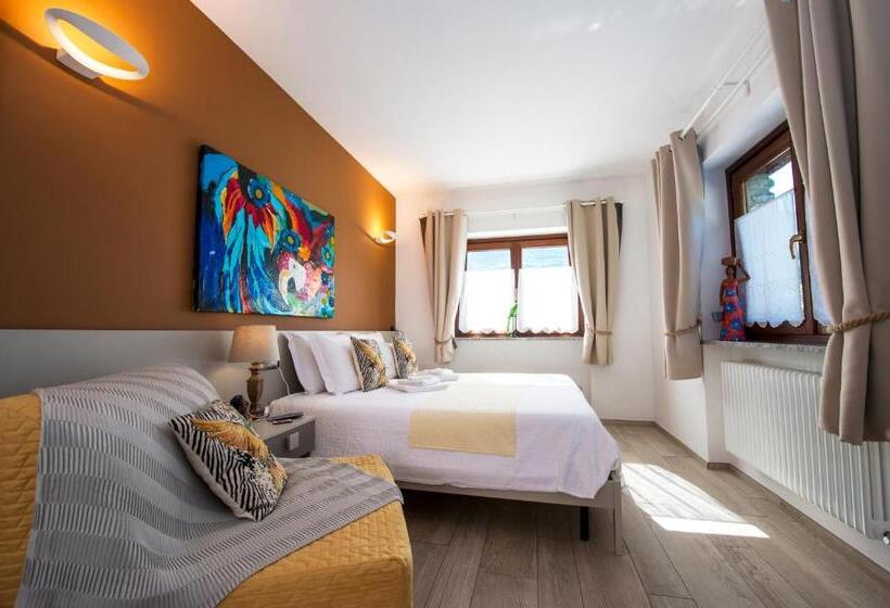 اتاق استاندارد با تخت بزرگ, B&b Pousada Rio Aosta Servizi Di Bed And Breakfast