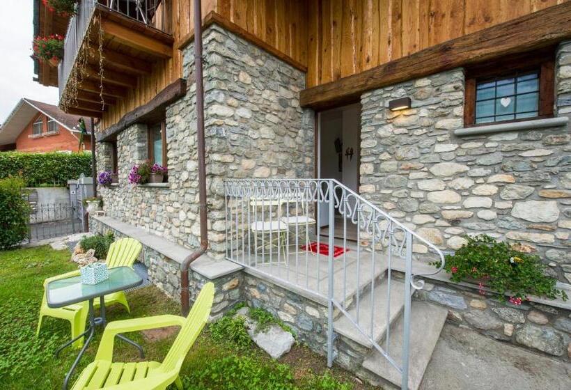 اتاق استاندارد با چشم‌انداز باغ, B&b Pousada Rio Aosta Servizi Di Bed And Breakfast