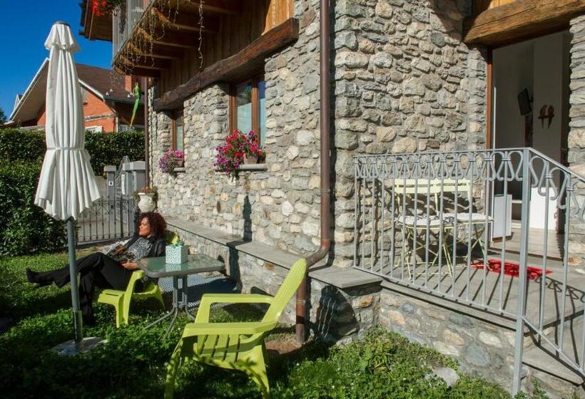 اتاق استاندارد با چشمانداز باغ, B&b Pousada Rio Aosta Servizi Di Bed And Breakfast