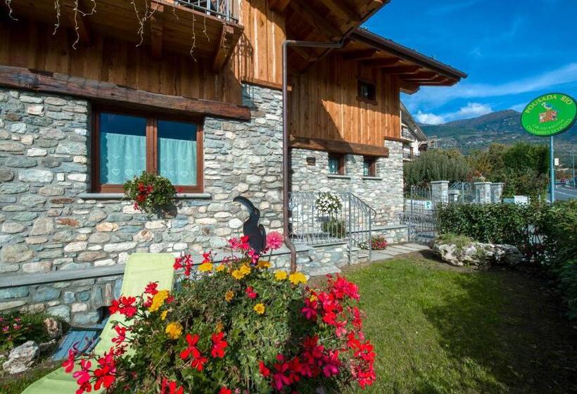 اتاق استاندارد با چشمانداز باغ, B&b Pousada Rio Aosta Servizi Di Bed And Breakfast