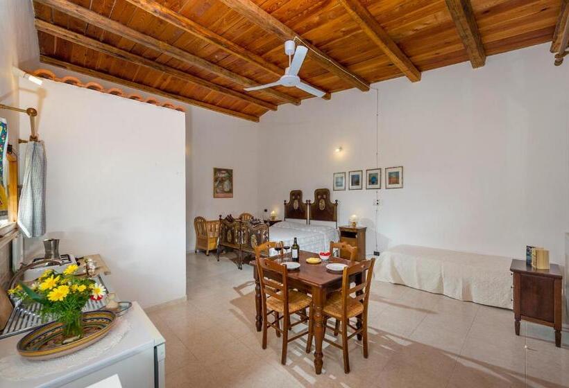 اتاق استاندارد سه تخته با چشم‌انداز, Agriturismo Finazzo