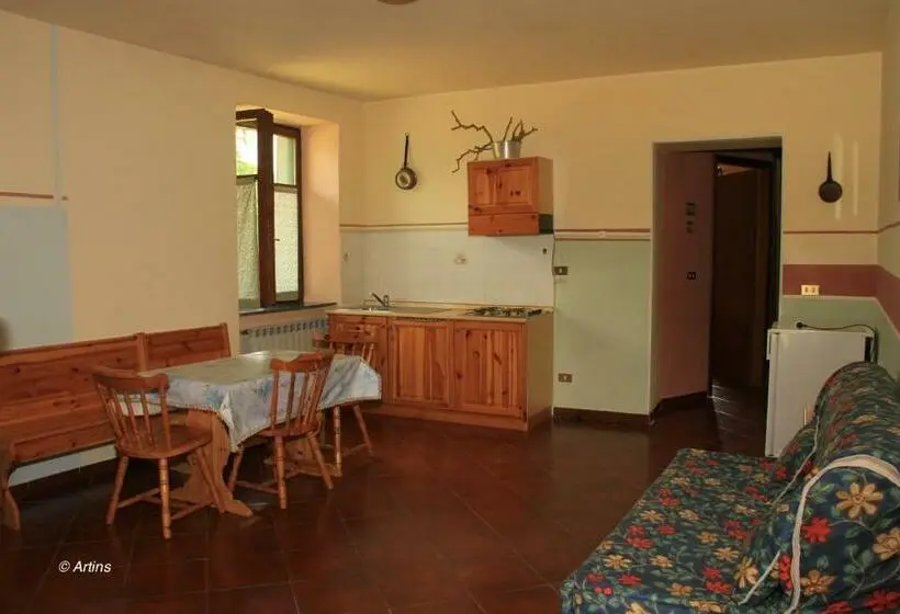 景色の見える一ベッドルームアパートメント, Agriturismo La Praduscella