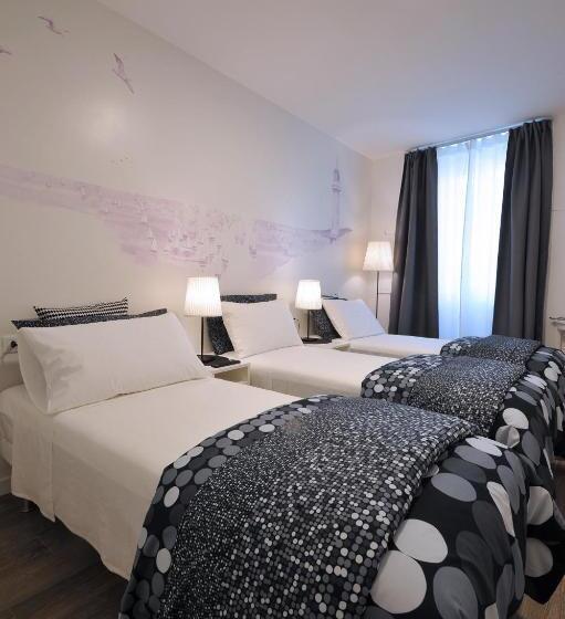 اتاق ساده سه نفره, Residenza Corso Saba