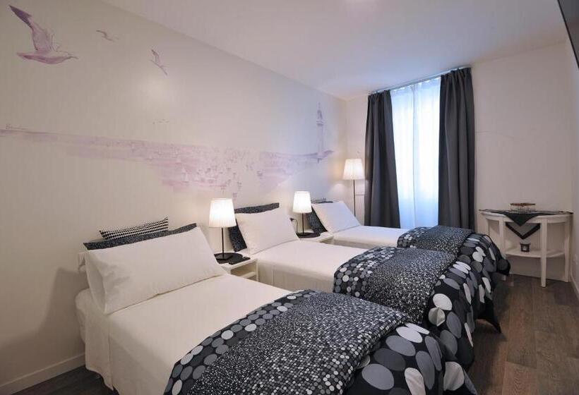 اتاق ساده سه نفره, Residenza Corso Saba