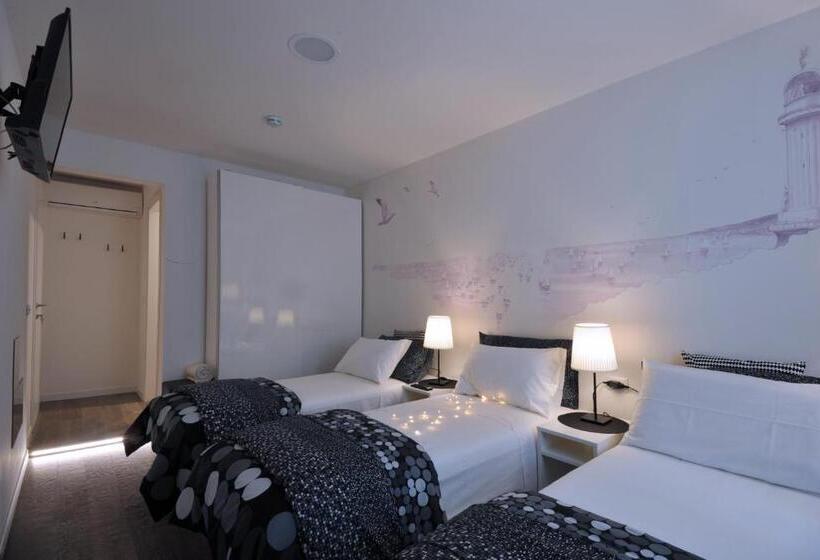 اتاق ساده سه نفره, Residenza Corso Saba