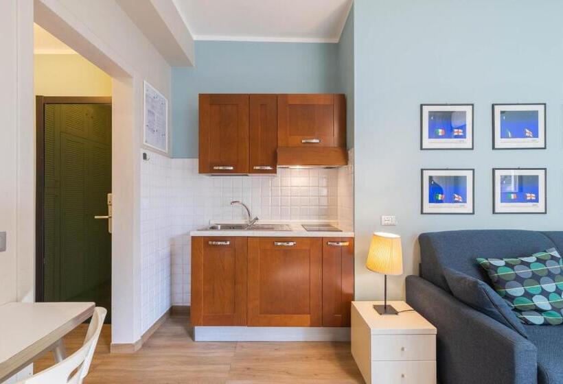 Студио Стандарт Боковой Вид на Море, Residence Sole Mare Alaxi Hotels