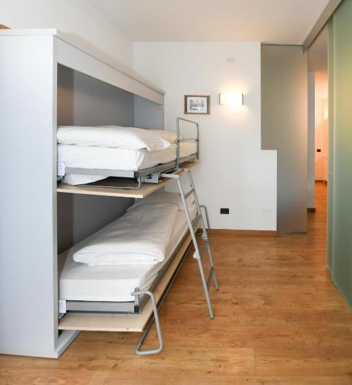 דירת חדר בקומת קרקע, Residenza Alba