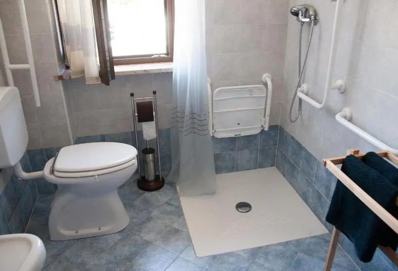 Huoneisto 1 Makuuhuone Puutarhanäkymä, Cascina La Romana