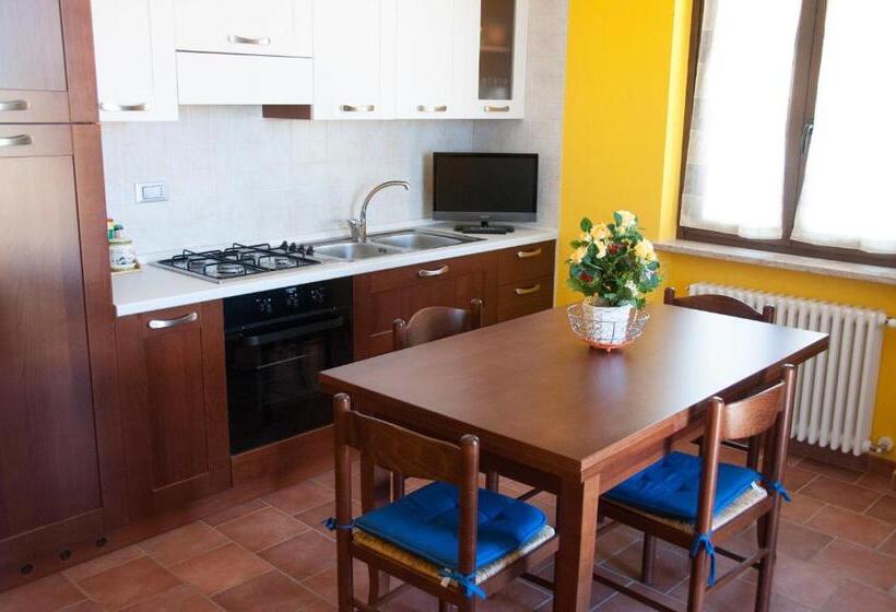 Апартаменты 1 Спальня с Балконом, Cascina La Romana