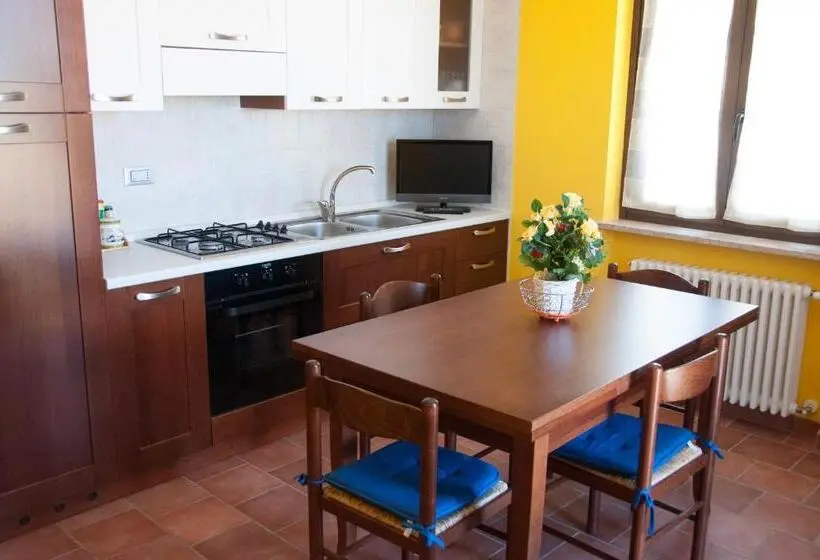 Huoneisto 1 Makuuhuone Parveke, Cascina La Romana