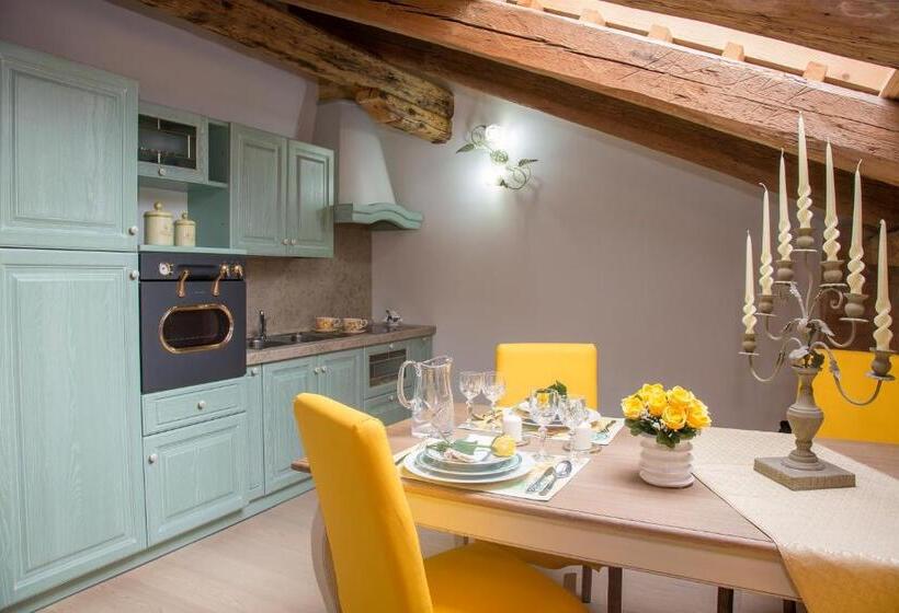 דירת פנטהאוז 1 חדרי שינה, Agriturismo Ae Cavane