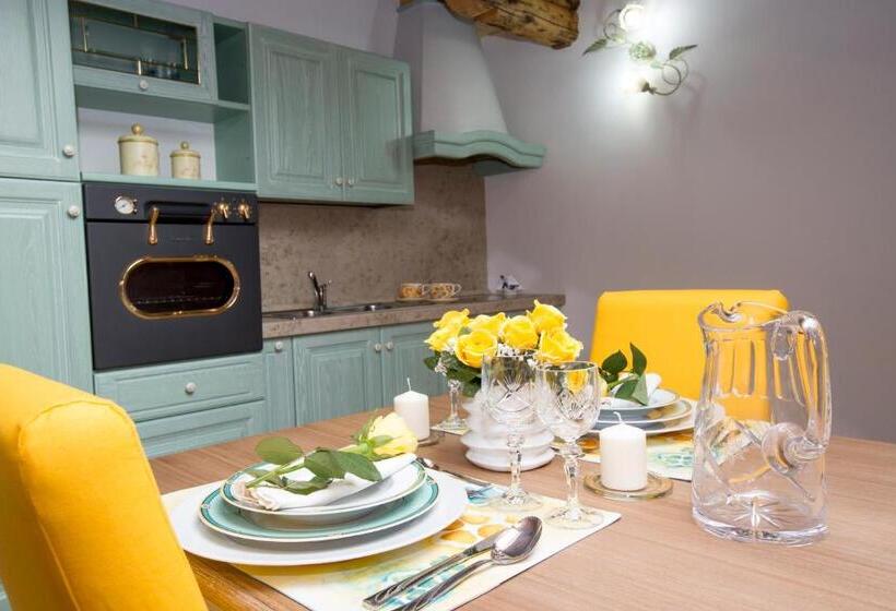 דירת פנטהאוז 1 חדרי שינה, Agriturismo Ae Cavane