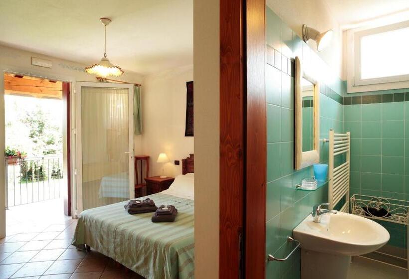 اتاق استاندارد با چشم‌انداز باغ, Agriturismo Il Magicorto