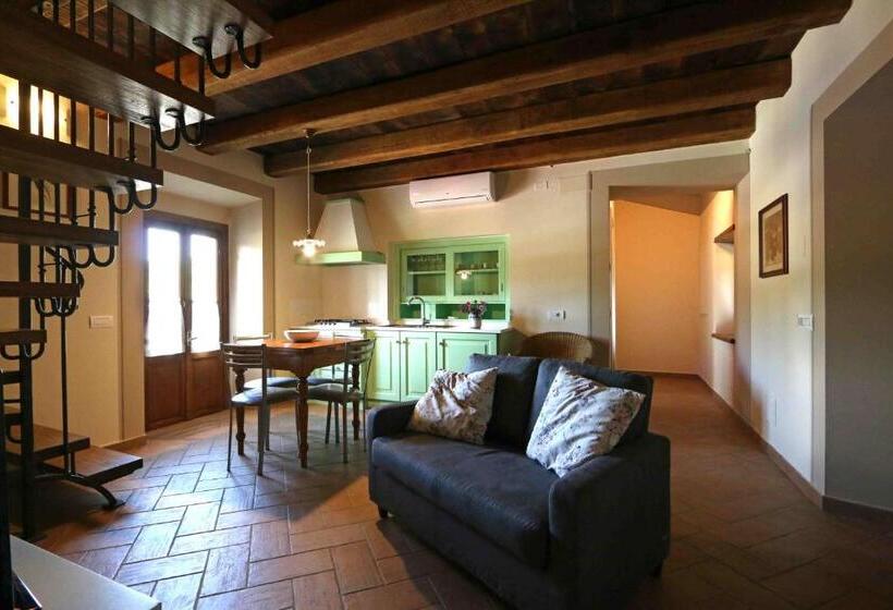 带2个卧室的公寓, Agriturismo La Dolce Vista