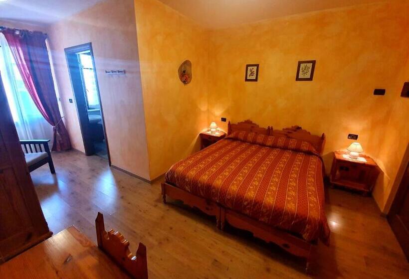 غرفة قياسية مزوَّدة بشُرفة, Agriturismo La Desiderata