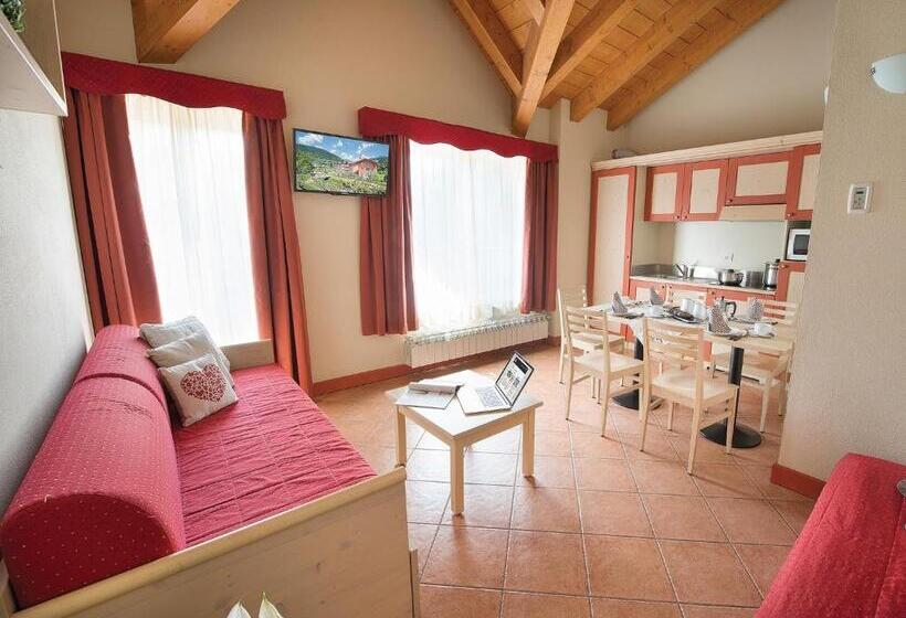 Апартаменты 1 Спальня, Residence Adamello Resort