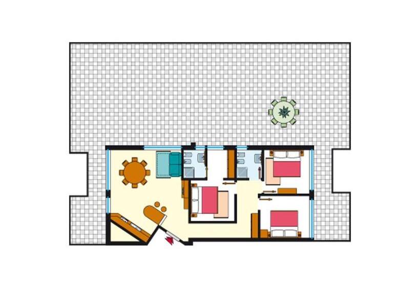 Apartamento 3 Dormitórios, Residence Costa