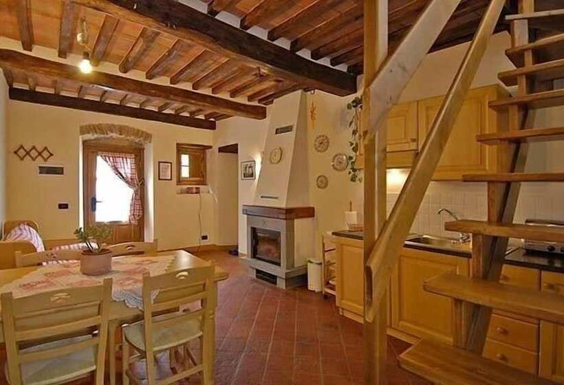 شقة غرفة نوم واحدة مزودة بشُرفة, Agriturismo Pian Di Fiume
