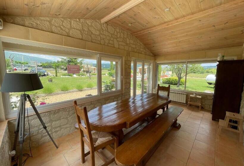 침실 3개 주택, La Bastide Des Bourguets Adults Only, Mont Ventoux