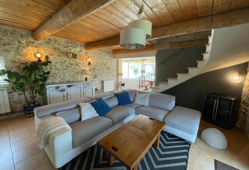 침실 3개 주택, La Bastide Des Bourguets Adults Only, Mont Ventoux