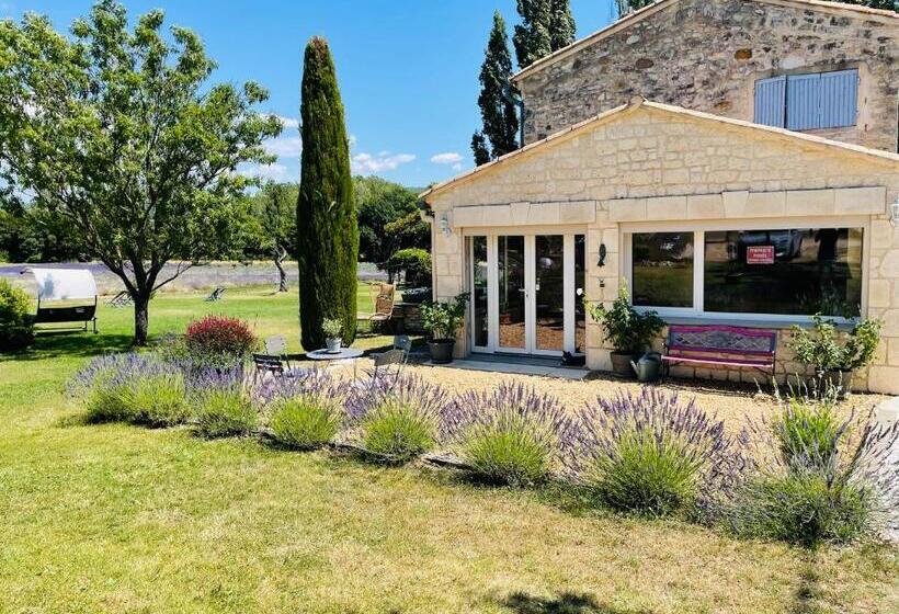 침실 3개 주택, La Bastide Des Bourguets Adults Only, Mont Ventoux