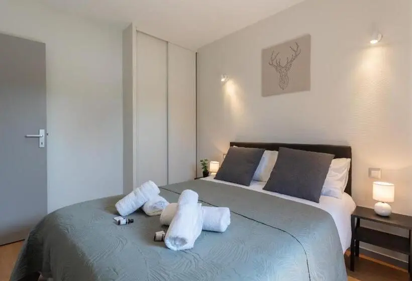 １ベッドルームドゥプレックスアパートメント, Residence Croma