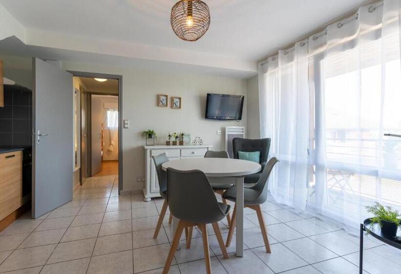 شقة غرفة نوم واحدة مزودة بشُرفة, Residence Croma