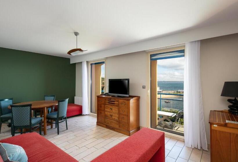 דירת חדר נוף לים, Résidence Bellevue