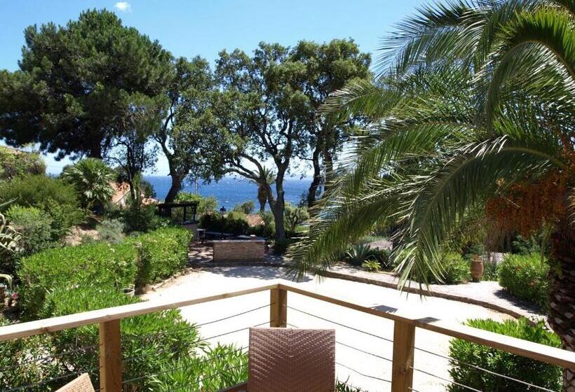 带1个卧室的带海景的公寓, Les Lauriers Roses