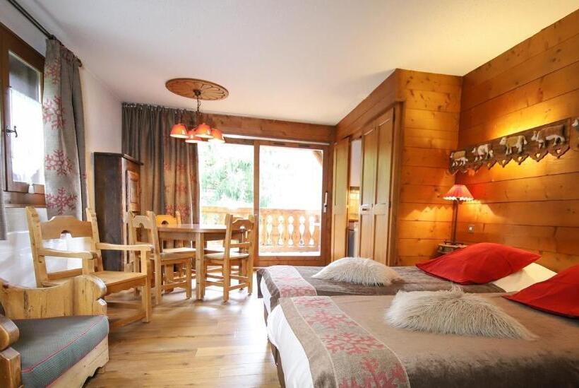 带1个卧室的高级公寓, Residence Hôtelière La Renardiere