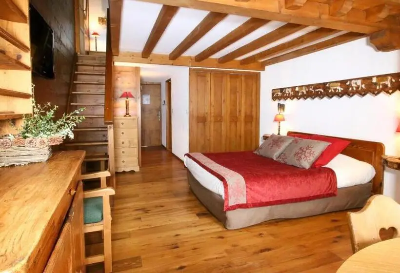 １ベッドルームドゥプレックスアパートメント, Residence Hôtelière La Renardiere