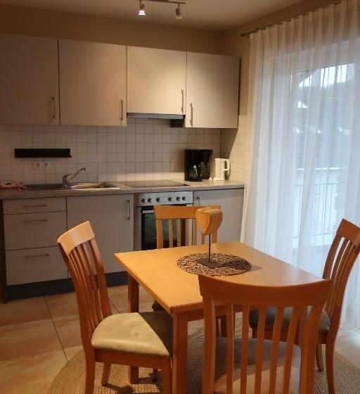 דירה בת חדר שינה 1 עם מרפסת, Weingut Und Gästehaus Apel