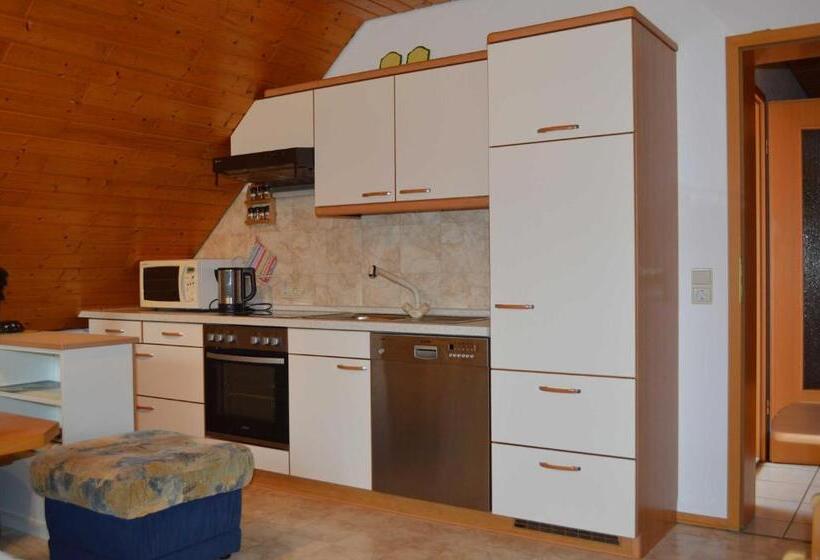 דירה בת חדר שינה 1 עם מרפסת, Ferienhaus Gehring