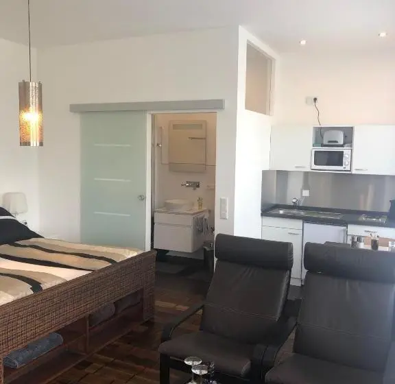 庭の見える1ベッドルームアパートメント, Business Appartements