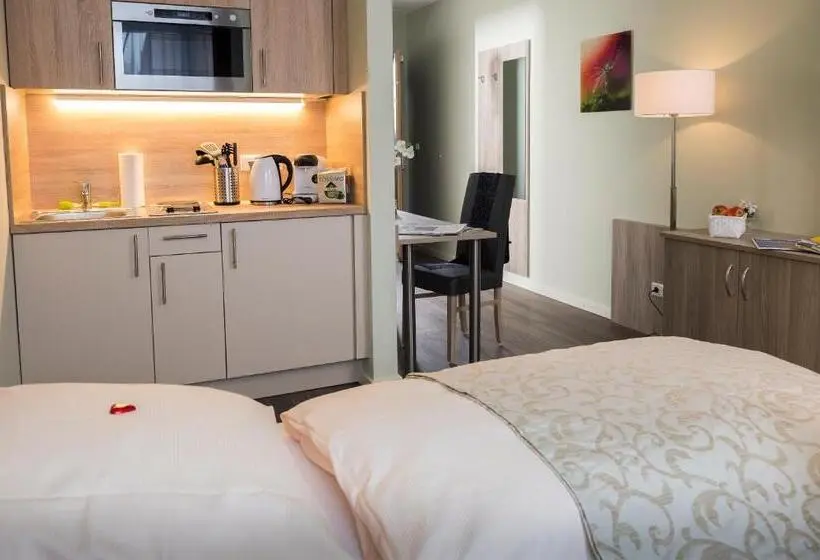 Classic Yhden Hengen Huone, Aino Aparthotel Olympiapark