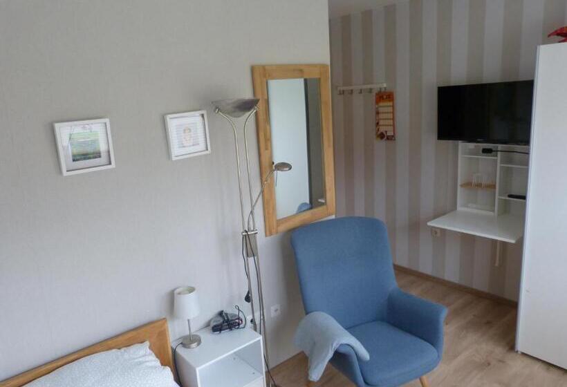 발코니 스탠다드 싱글 룸, Gästehaus Steker