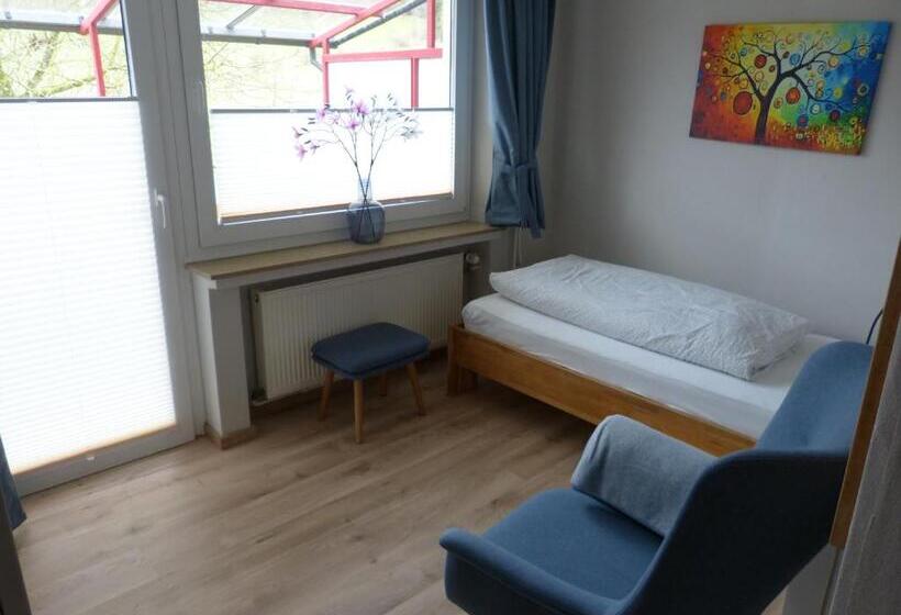 발코니 스탠다드 싱글 룸, Gästehaus Steker