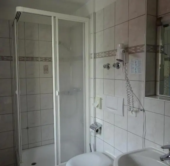 Standard Yhden Hengen Huone Parveke, Haus Hildegard