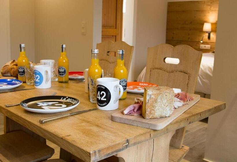 バルコニー付き１ベッドルームアパートメント, Au Cheval Blanc   Chalet De Montagne   20 Personnes