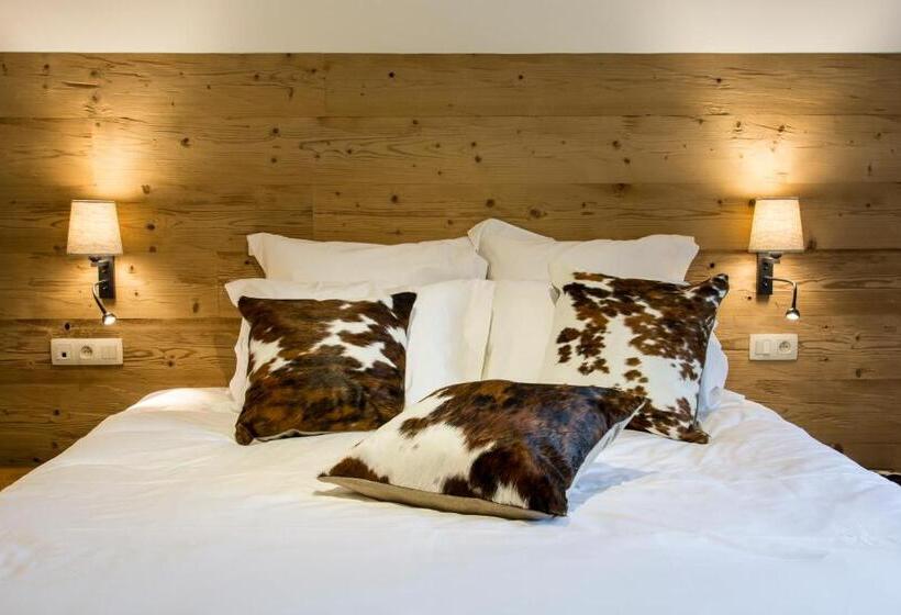 １ベッドルームのデラックスアパートメント, Au Cheval Blanc   Chalet De Montagne   20 Personnes