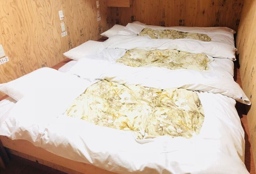 חדר סטנדרט לשלושה, Guesthouse Otaru Wanokaze