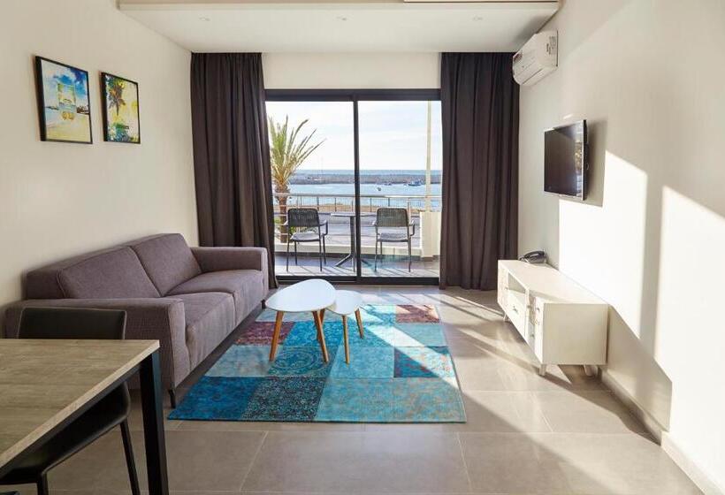 آپارتمان 1 خوابه با چشم‌انداز دریا, Asilah 32