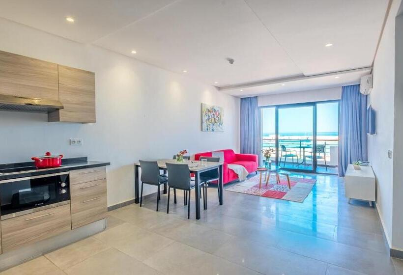 آپارتمان 1 خوابه با چشم‌انداز دریا, Asilah 32