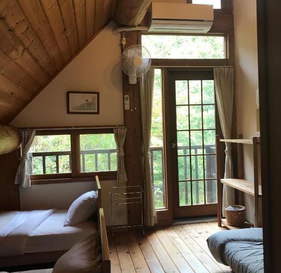 Standard Trippelrum, Canadian Loghouse Inn Azuminoyujin