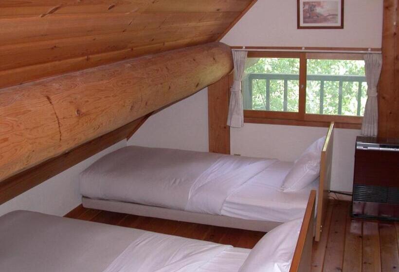 Standard Trippelrum, Canadian Loghouse Inn Azuminoyujin