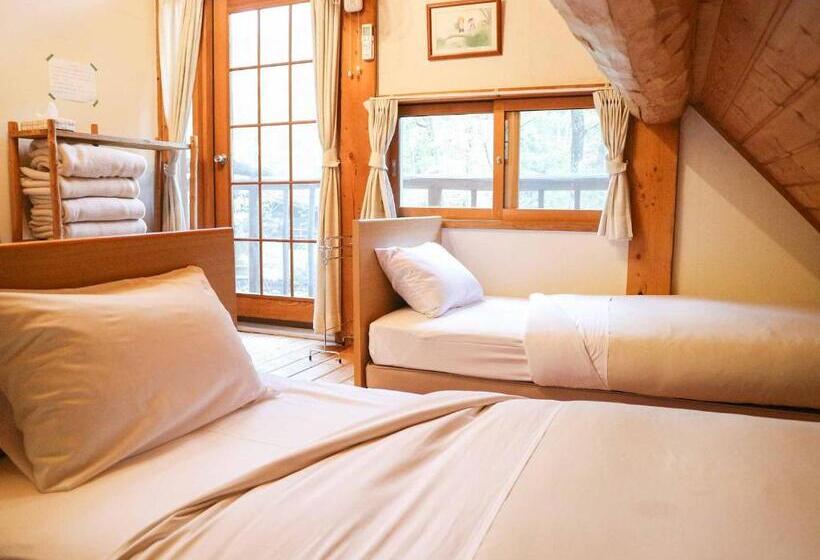 Standard Trippelrum, Canadian Loghouse Inn Azuminoyujin